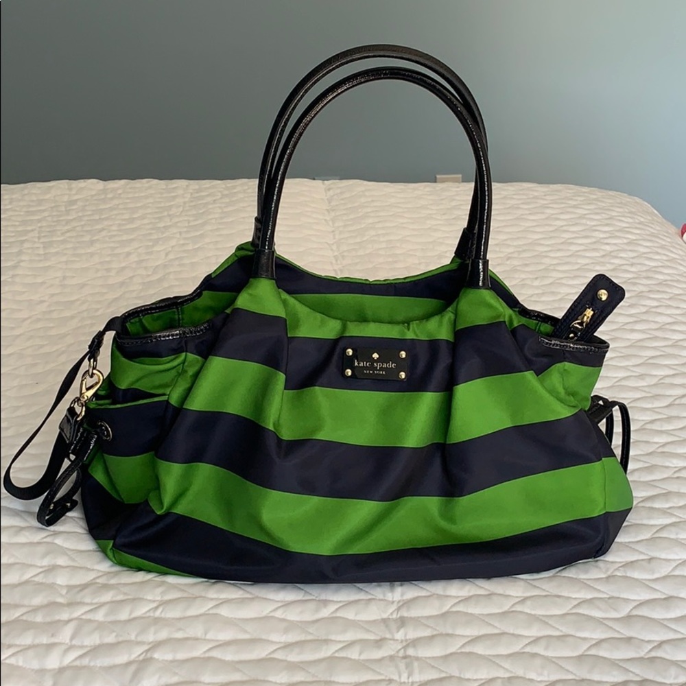 Kate Spade diaper bag.